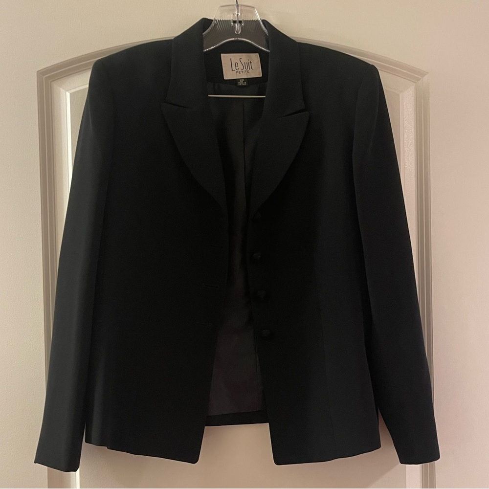 Le Suit Women's Black Blazer